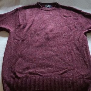 Pendleton Wool Sweater Maroon XXL